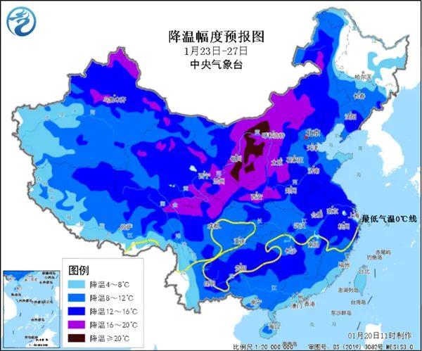 雨雪范围或波及全国！节前大寒潮将至，春运返乡需警惕