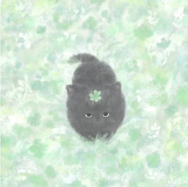 “毛茸茸”的画,诗意、温暖又治愈