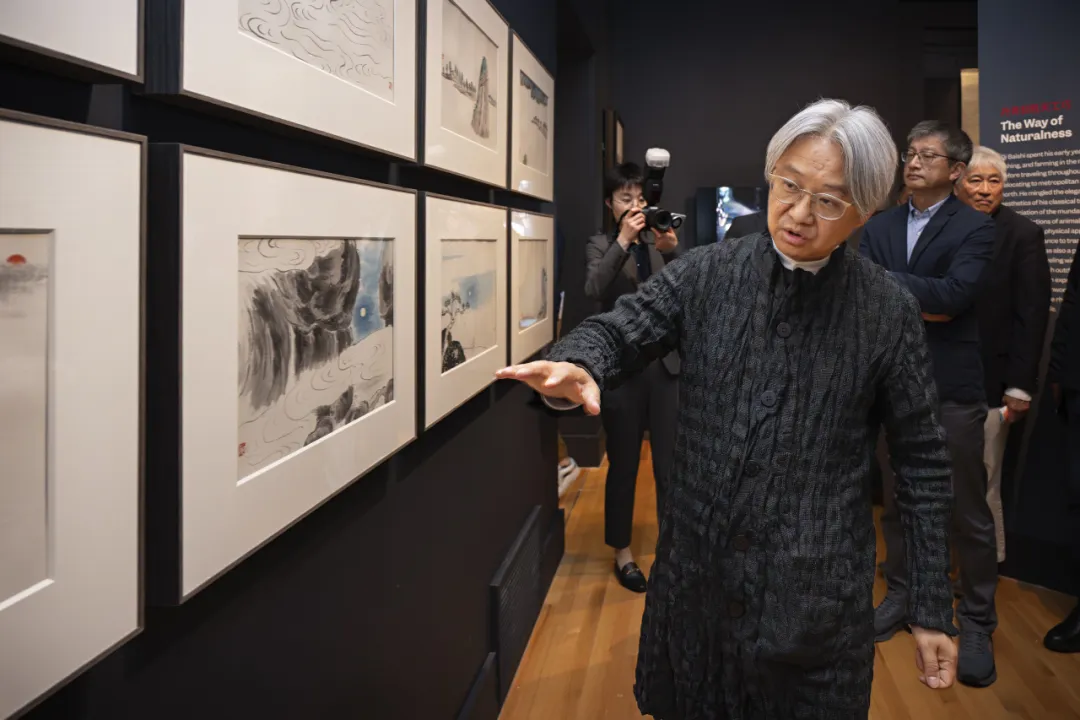 齐白石精品在波士顿展出，“白石画屋”呈现水墨挥洒