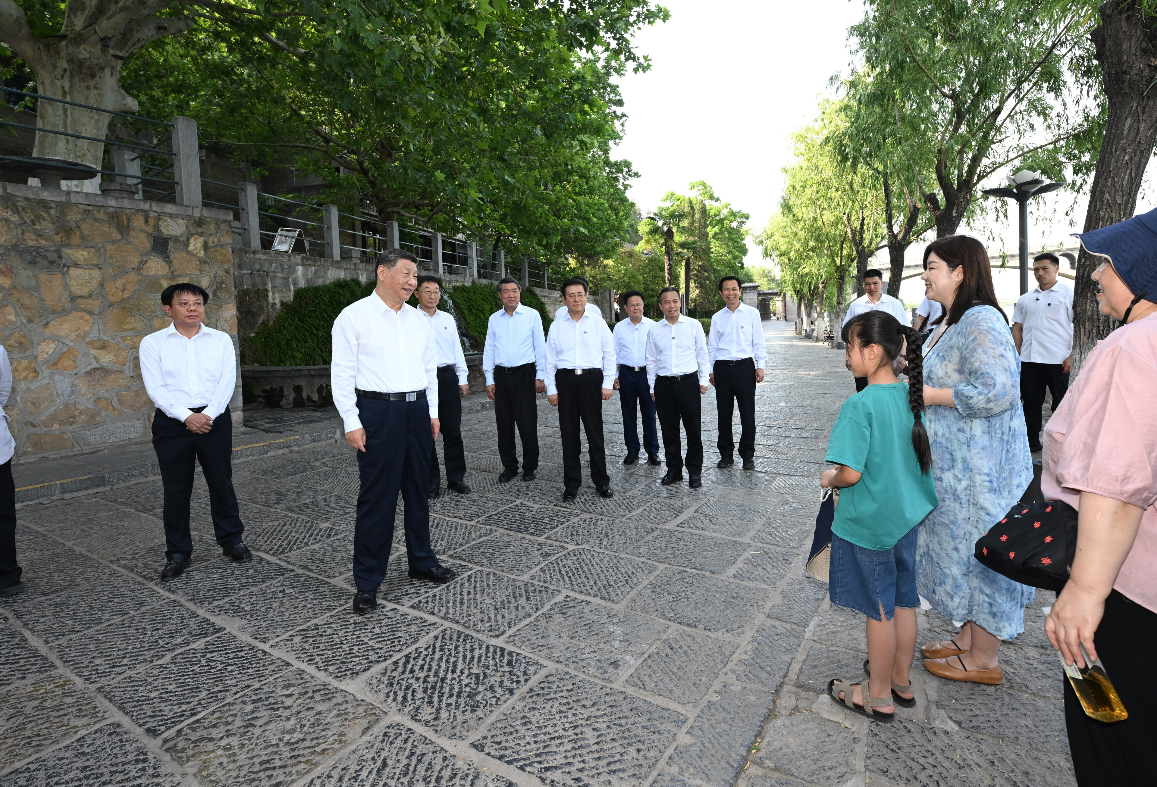 习近平在河南洛阳市考察调研  第6张