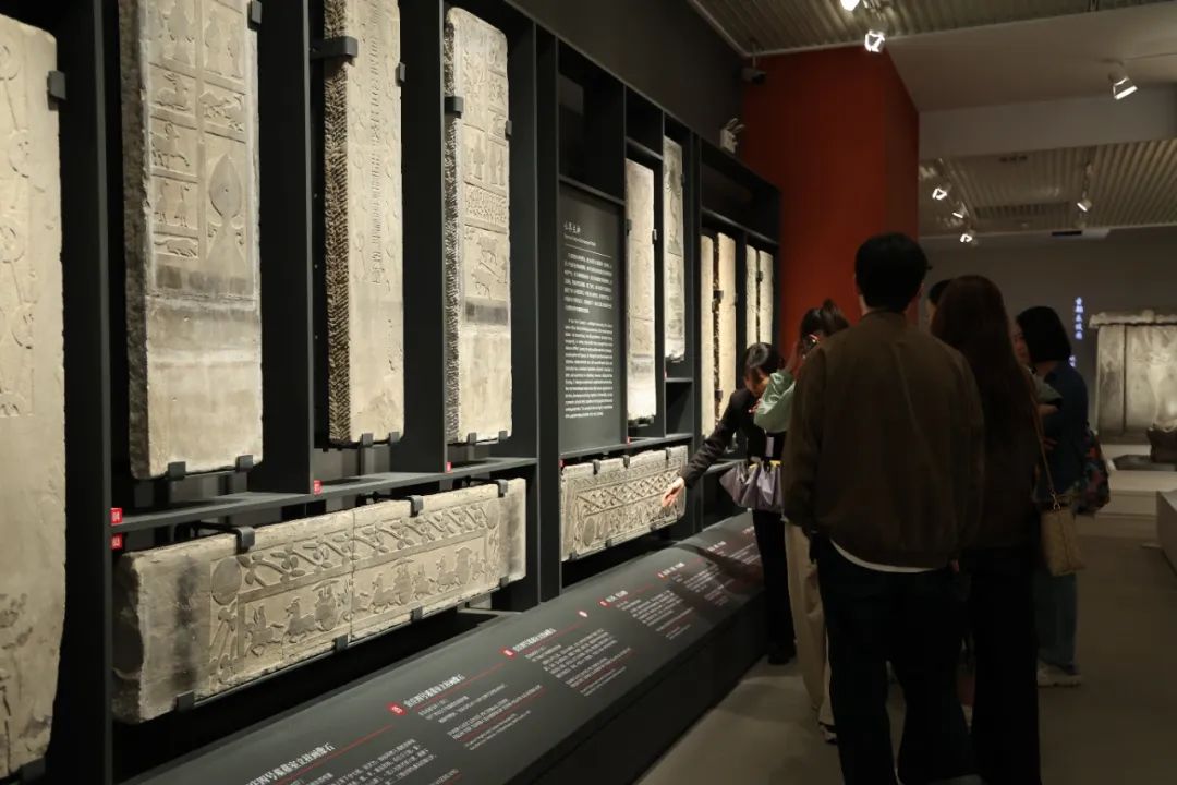 西安碑林“石刻艺术室”焕新:从汉画像石看到唐代石虎