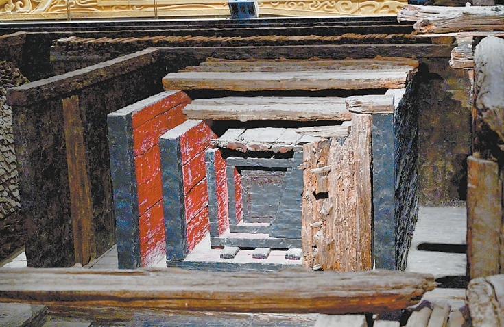 再现“黄肠题凑”与汉代生活,北京大堡台遗址博物馆新馆开馆