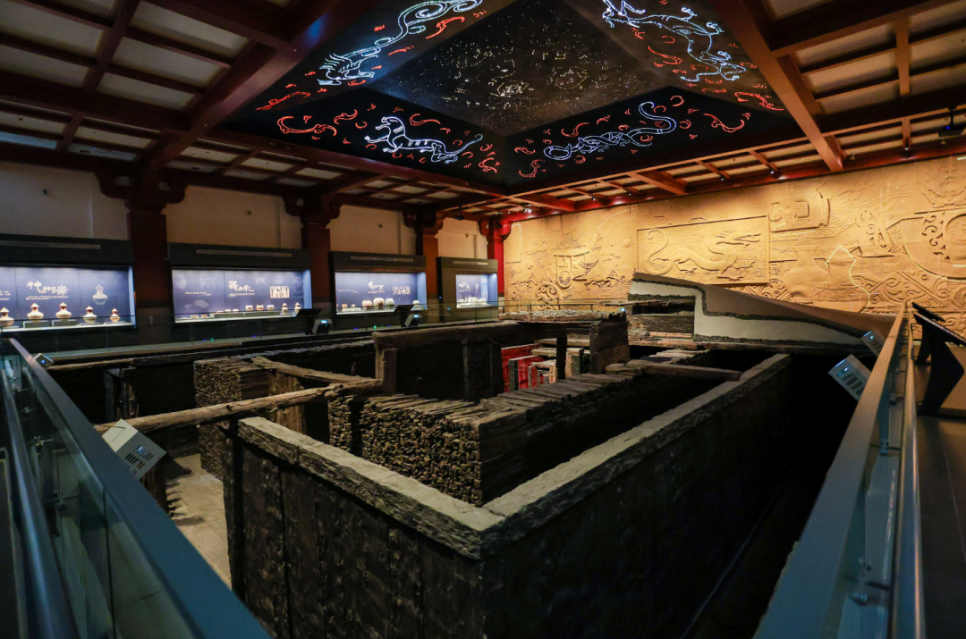 再现“黄肠题凑”与汉代生活,北京大堡台遗址博物馆新馆开馆