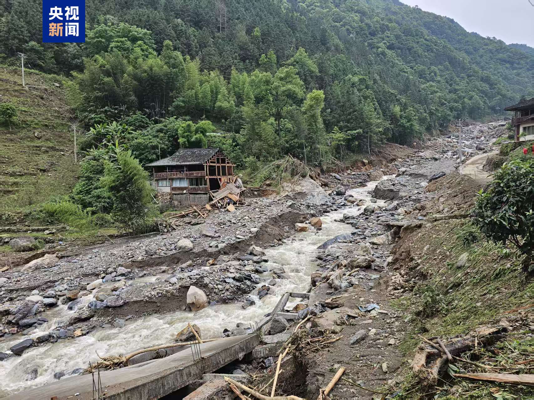 广西龙胜山洪灾害救援：发现3名失联人员，均已没有生命体征