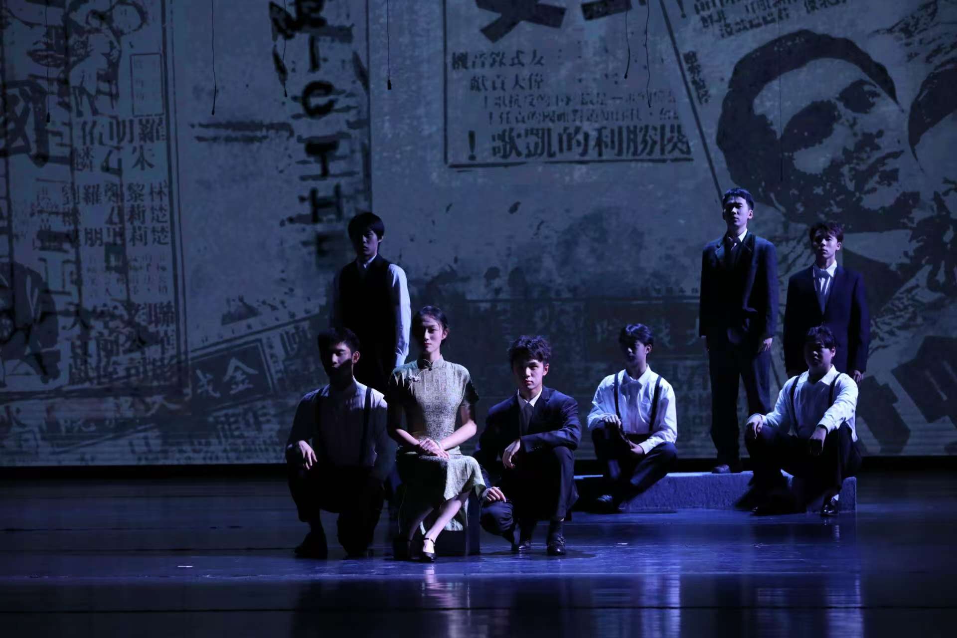 《义勇军进行曲》90周年，音乐情景剧《励国之歌》复旦首演