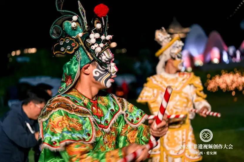用视频让中国非遗“活”起来,数百非遗传承人汇聚婺源
