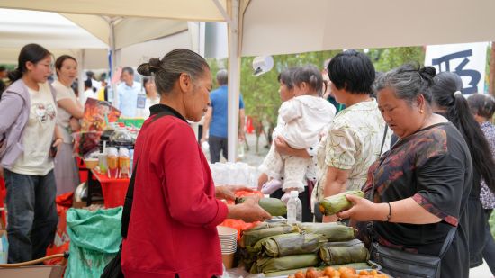 江西兴国县古龙岗镇首届艾草文旅消费季启幕