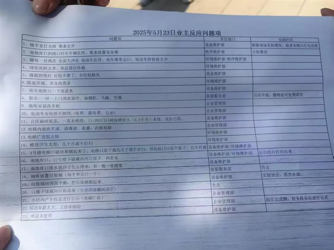 周口一小区业主不满物业服务拆除小区商业广告,街道已介入