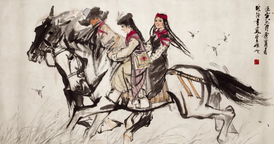 中国美术馆“和美边疆”展300多件现当代名家画作