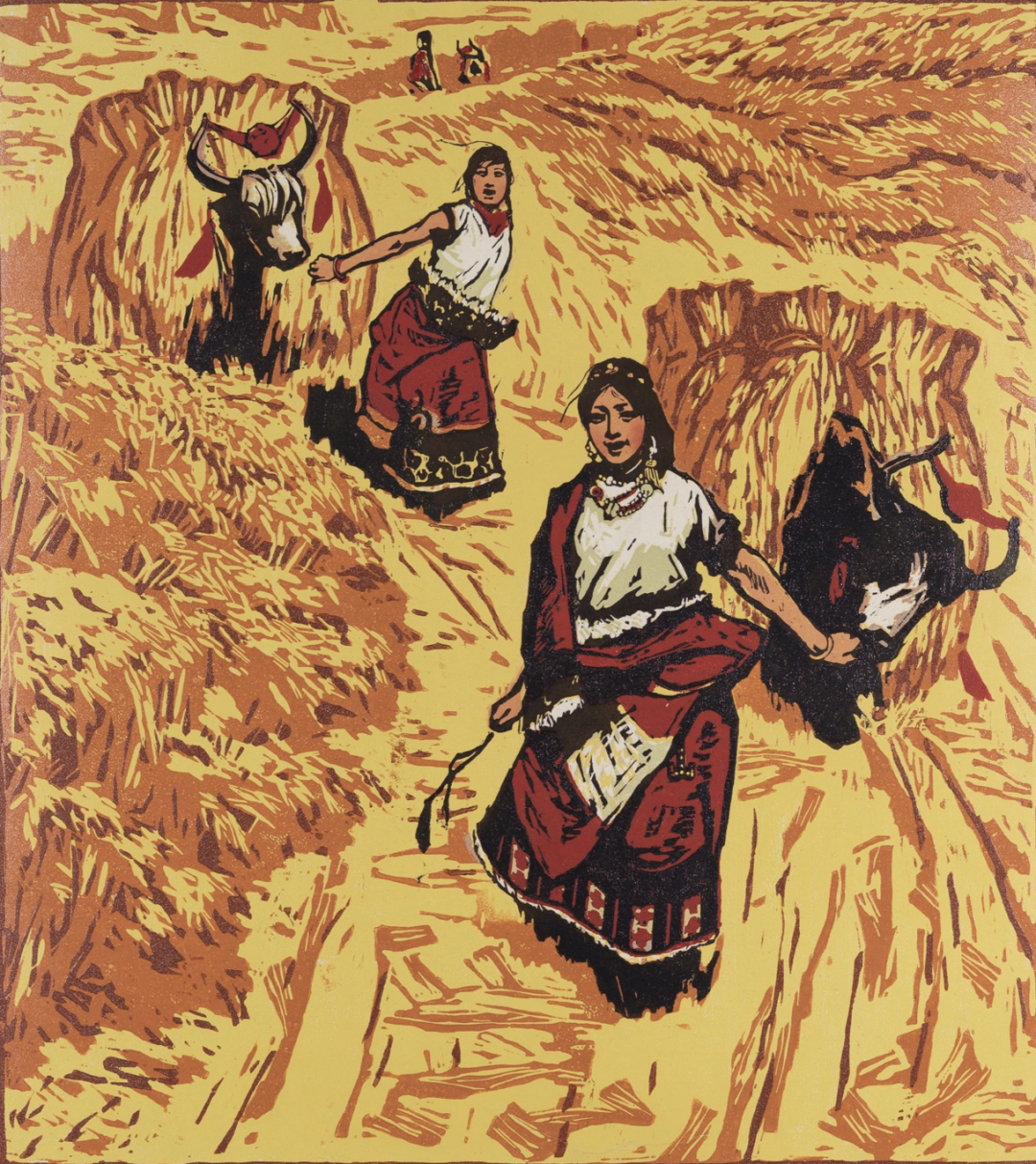 中国美术馆“和美边疆”展300多件现当代名家画作