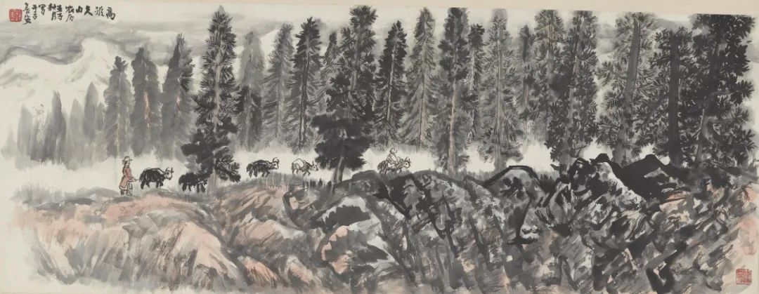 中国美术馆“和美边疆”展300多件现当代名家画作