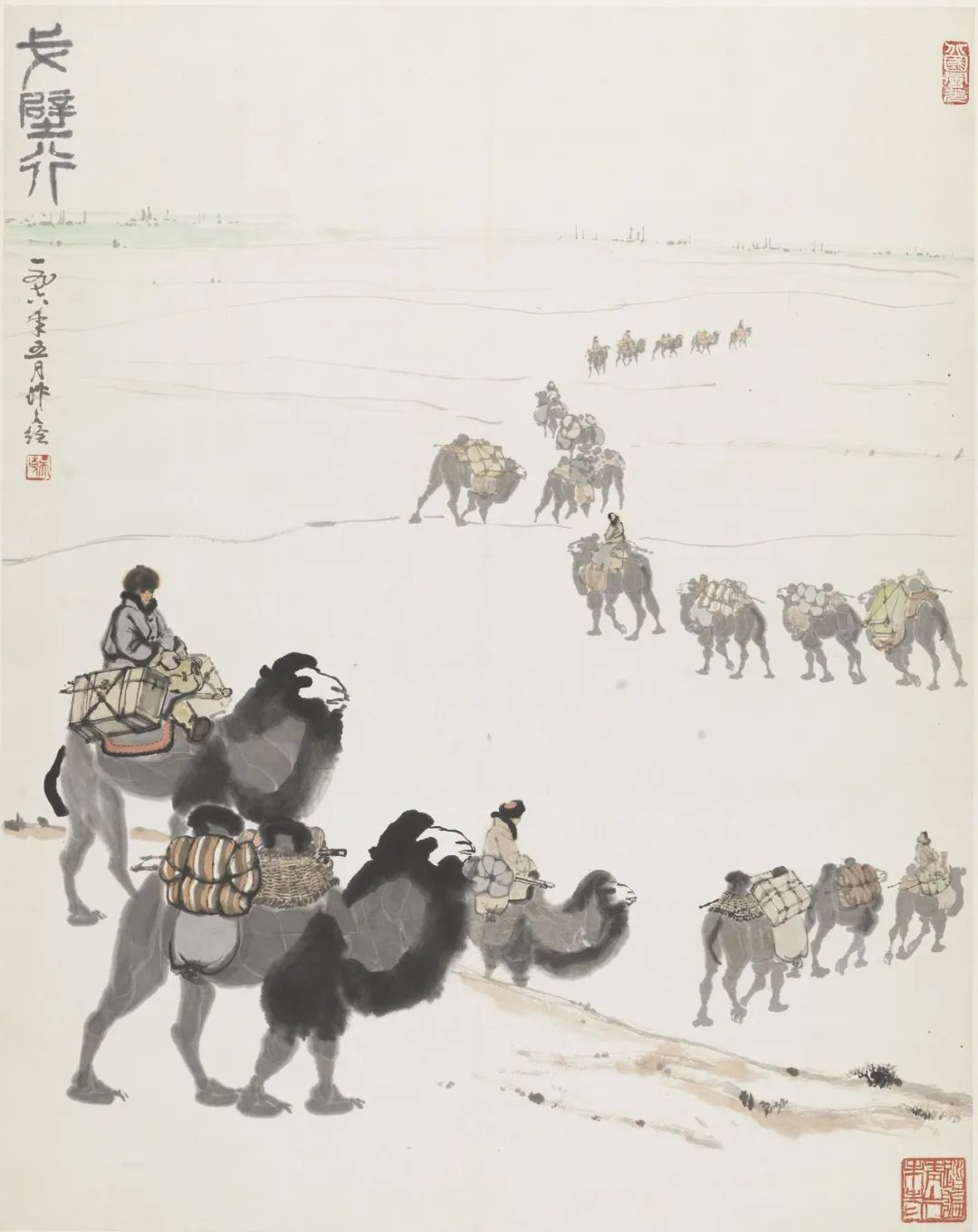 中国美术馆“和美边疆”展300多件现当代名家画作