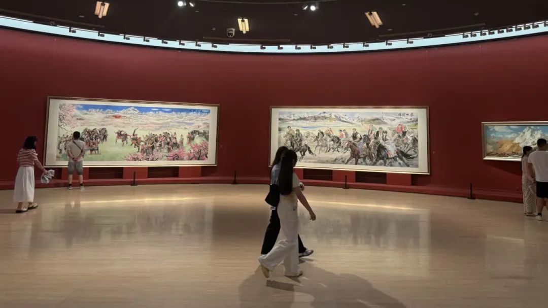 中国美术馆“和美边疆”展300多件现当代名家画作
