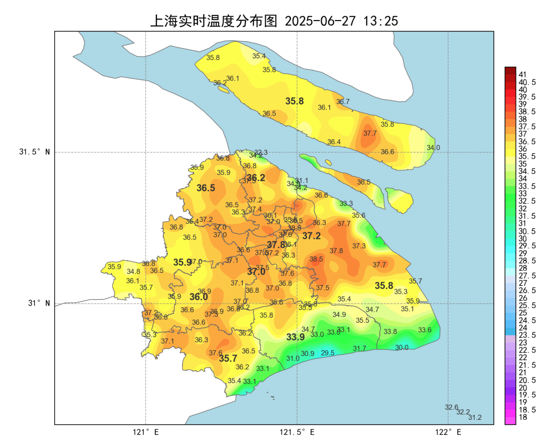 上海29日出梅,下周或现39至40℃酷热