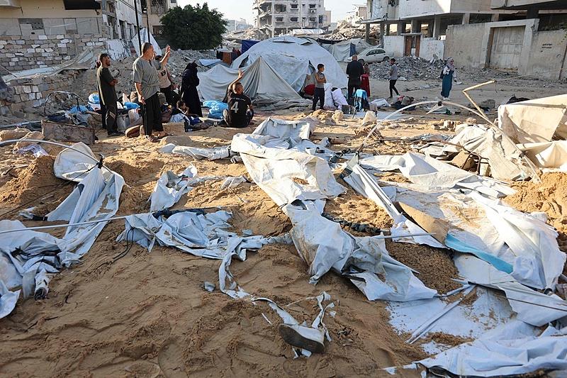 加沙地带媒体办公室：已有580人在“美以”援助中心领取食物时死亡