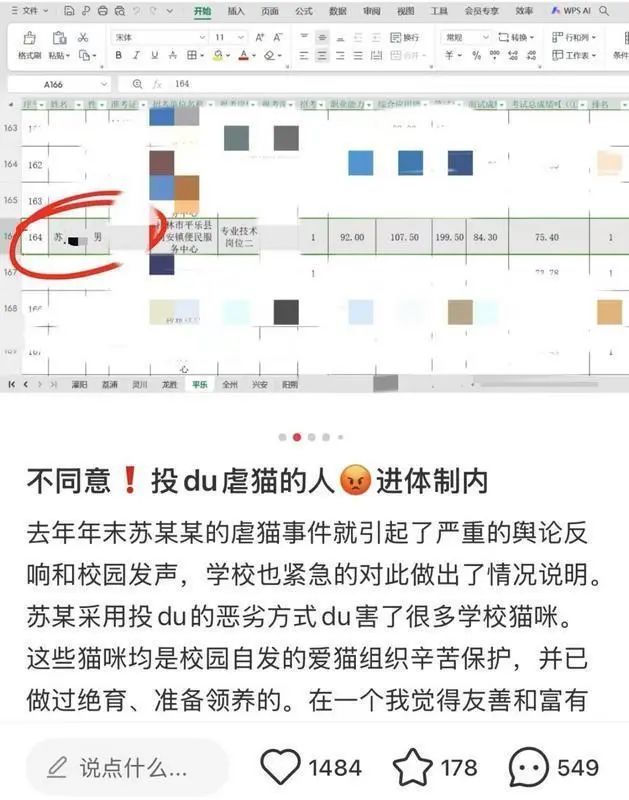 桂林一事业单位招录考察人选被指曾虐猫,当地人社局回应