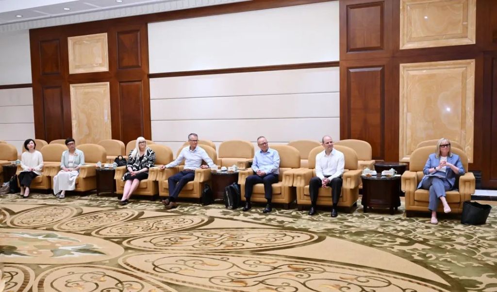 陈吉宁会见乐高集团倪志伟、默林娱乐集团菲奥娜·伊斯特伍德