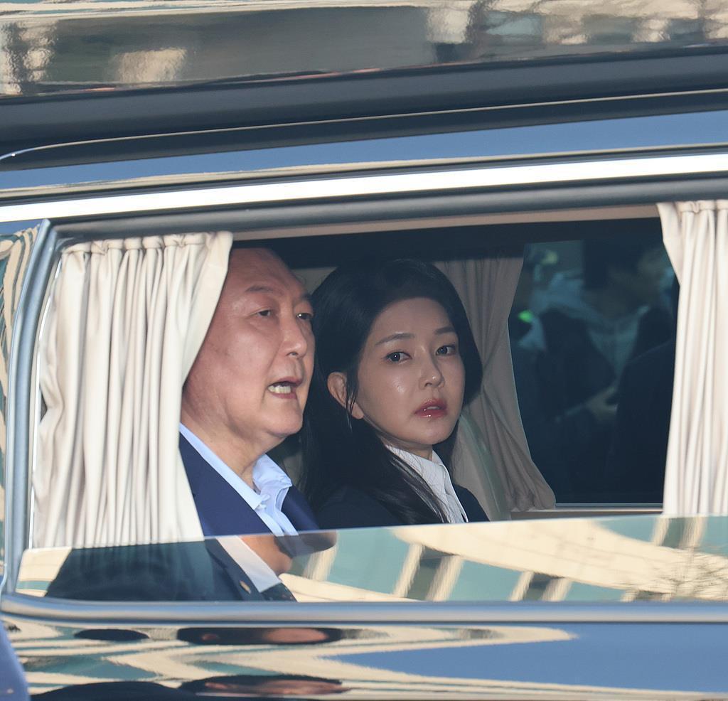 韩国检方因金建希案申请拘捕尹锡悦