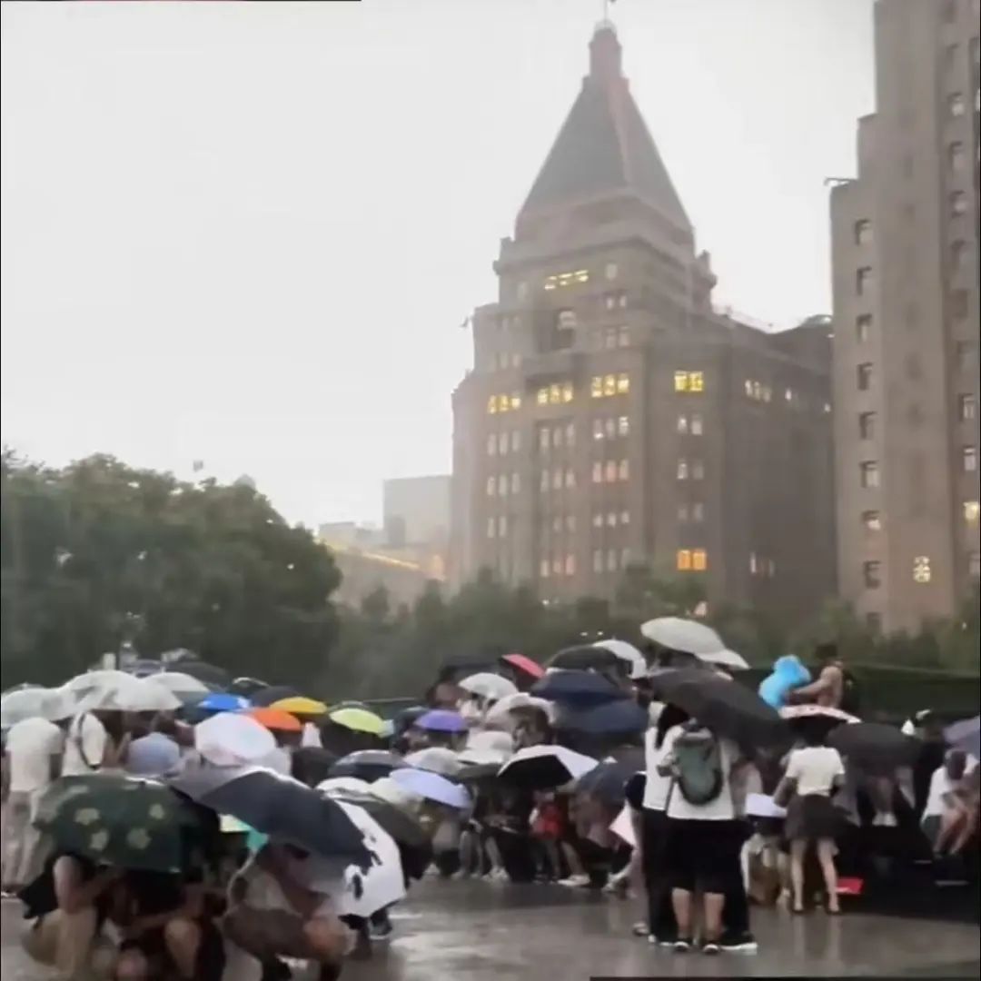 有游客被台风困在外滩？上海黄浦：外滩观光平台已实施临时封闭