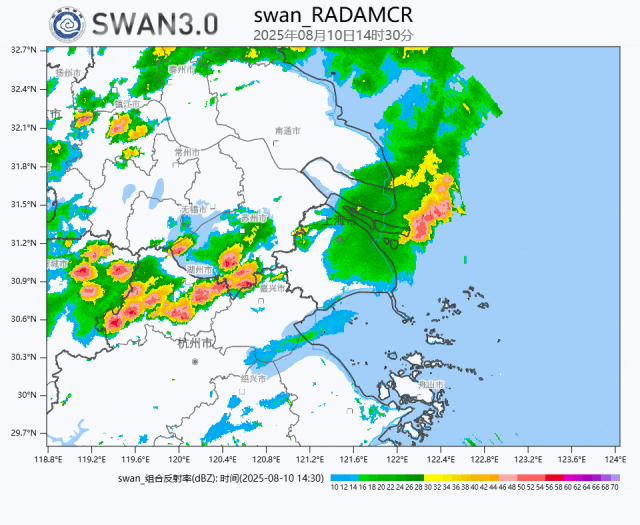 上海今夜到明天局部大雨到暴雨，高温“熄火”两天再重来