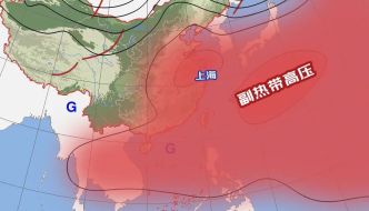 上海再發(fā)高溫橙色預(yù)警，午后部分地區(qū)有短時(shí)陣雨或雷雨