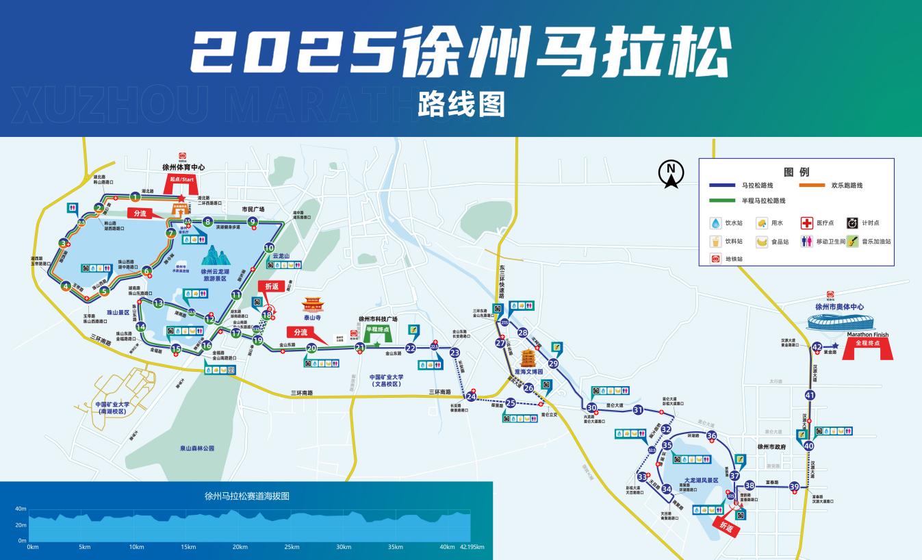 2025徐州马拉松今起报名，11月9日鸣枪开跑