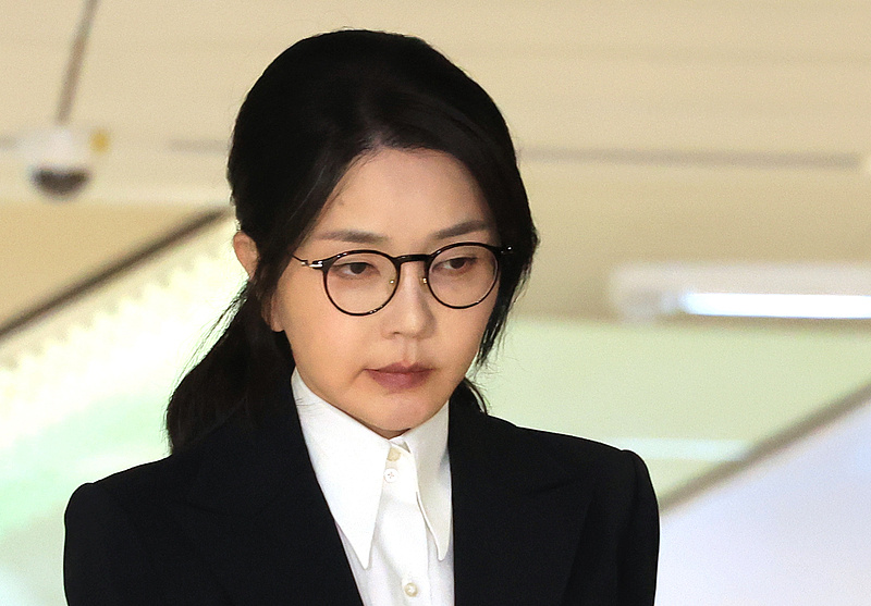 韩国前总统夫人金建希第四次出席特检组传唤调查