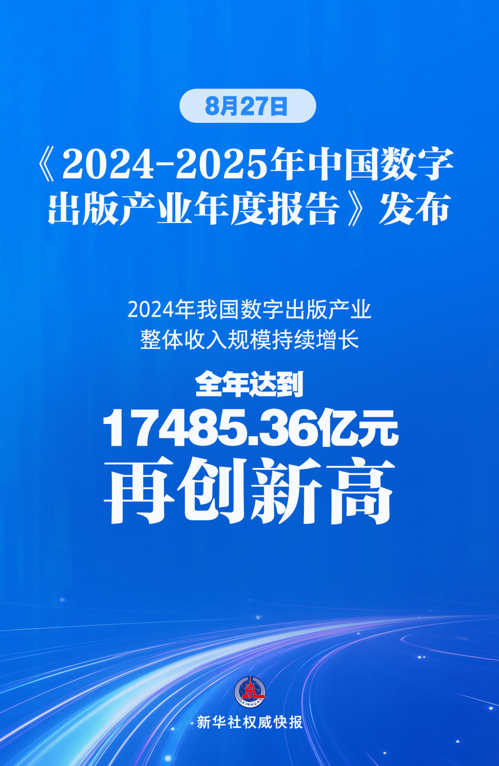 再创新高！去年我国数字出版产业整体收入规模达17485.36亿