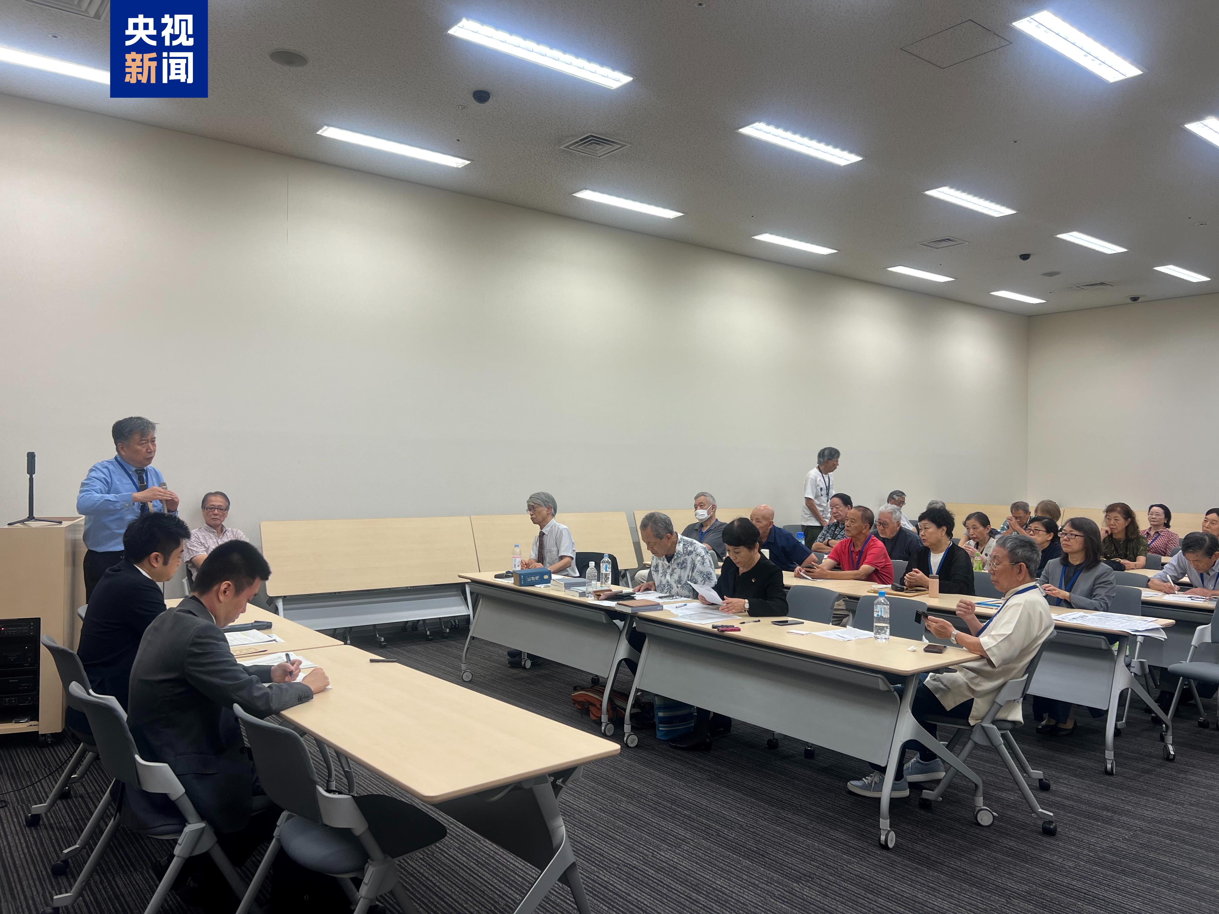 中国二战受害者家属代表要求日本政府道歉