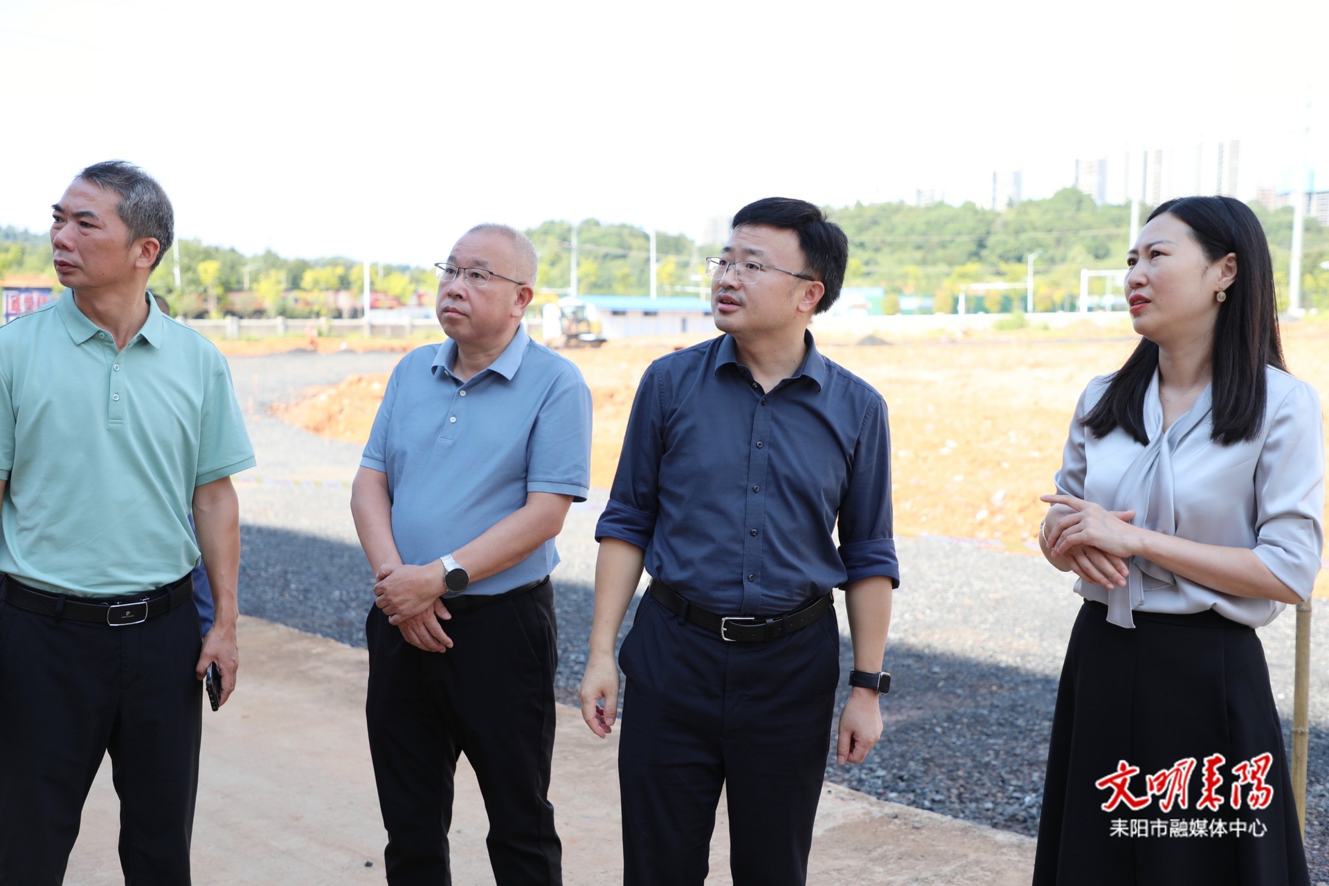十年烂尾工程项目重启,耒阳市委书记再赴施工现场“督战”