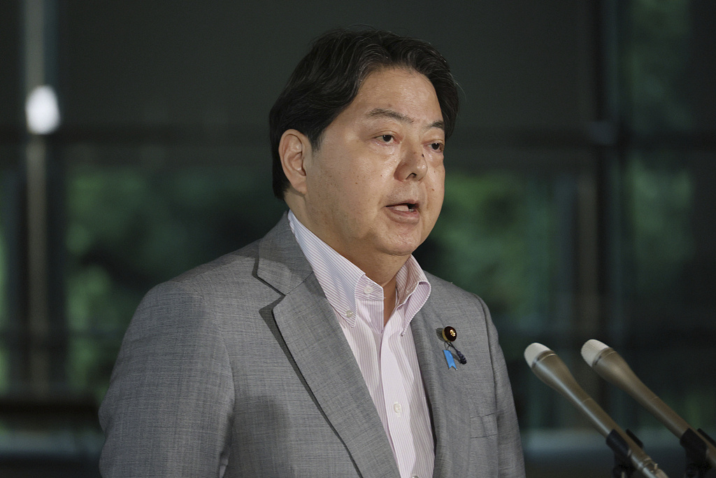 日本内阁官房长官林芳正宣布有意参选自民党总裁