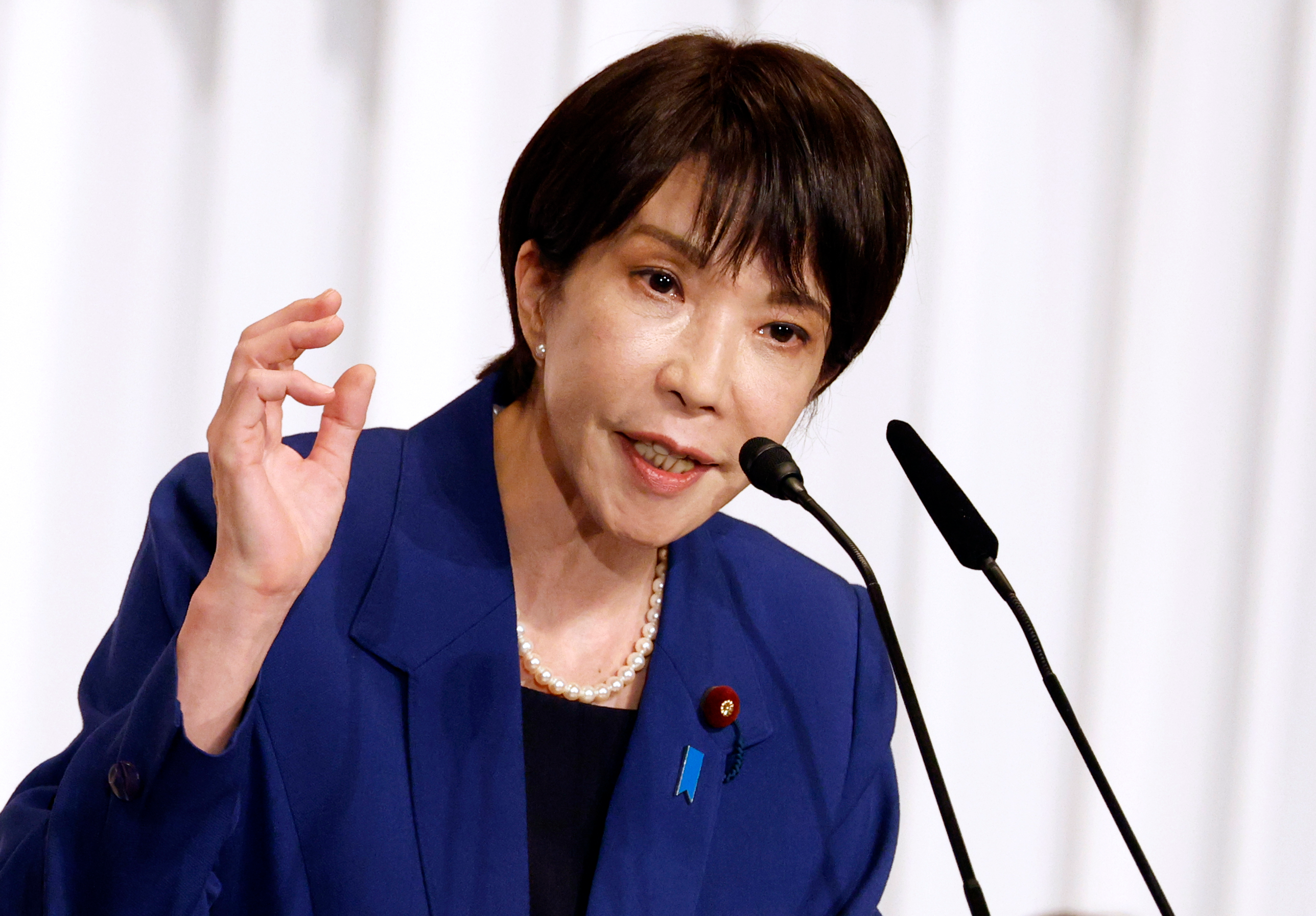 高市早苗当选日本自民党总裁