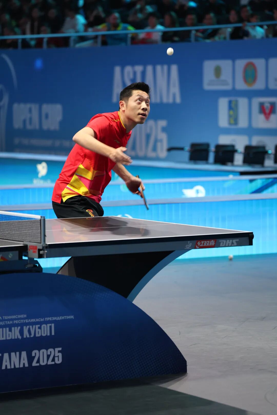 乒乓球奥运冠军许昕受邀参加哈萨克斯坦“总统杯”活动