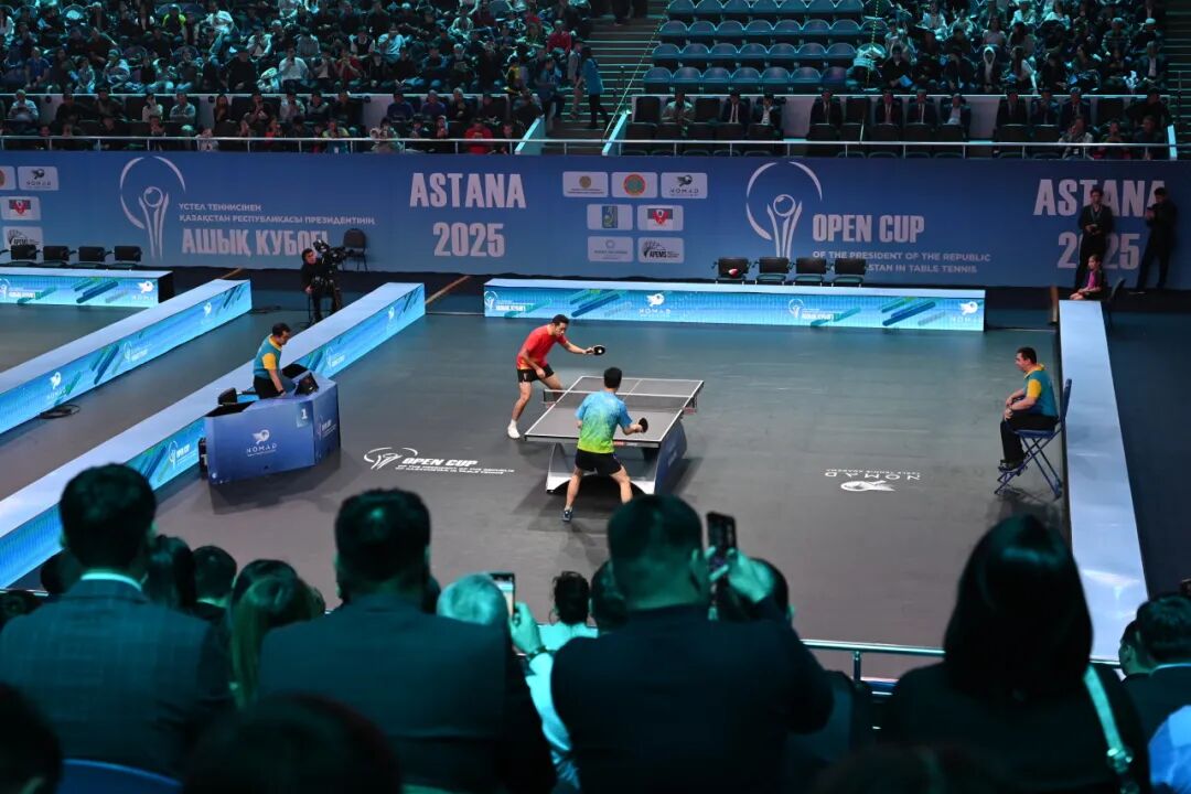 乒乓球奥运冠军许昕受邀参加哈萨克斯坦“总统杯”活动