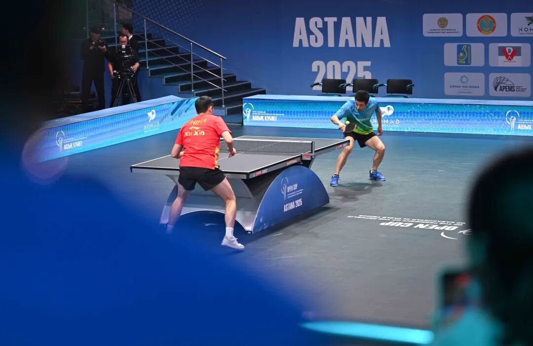 乒乓球奥运冠军许昕受邀参加哈萨克斯坦“总统杯”活动