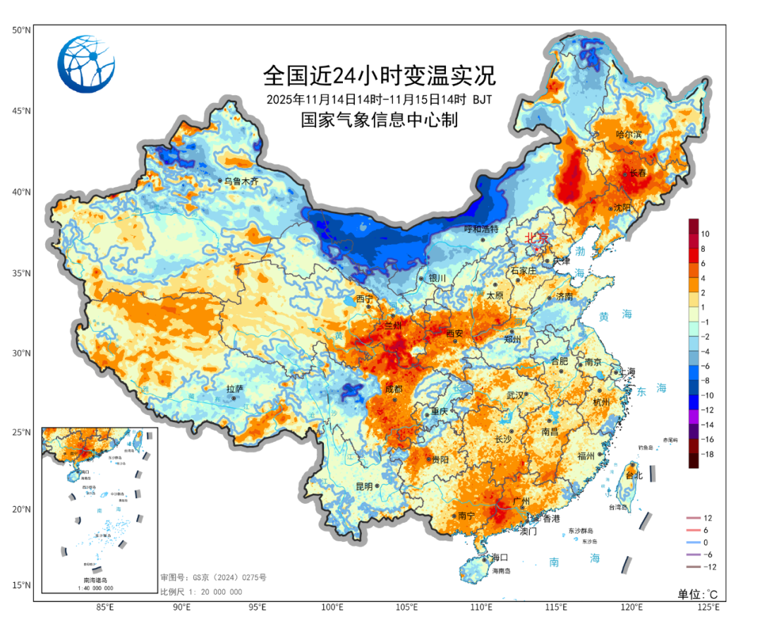 气温“过山车”即将启动!局地降温或超14℃,阵风可达9至10级