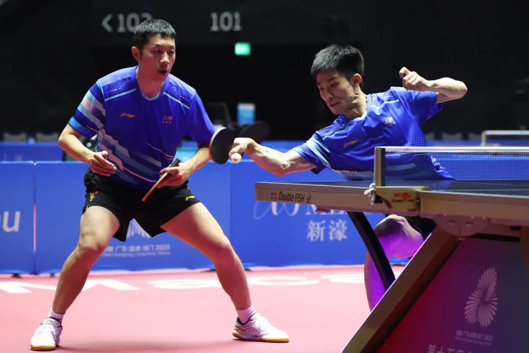 没有樊振东,但有龙蟒大战,北京男团全运会小组赛战胜上海队
