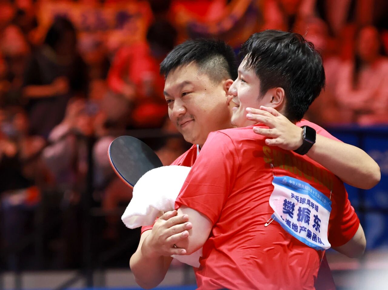 樊振东:全运会金牌是对自己的肯定,更是战胜困难的见证