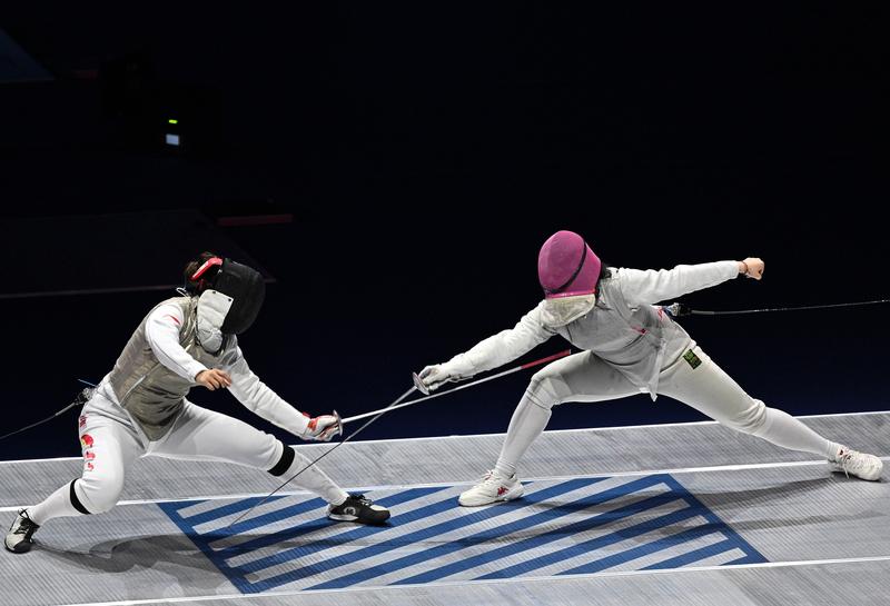 全运会|敢打敢拼!花剑赛场上的“少年剑客”