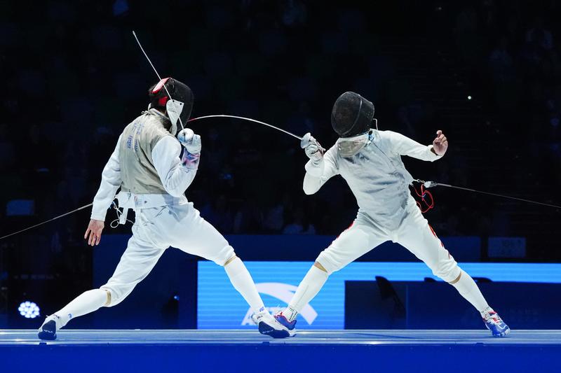 全运会|敢打敢拼!花剑赛场上的“少年剑客”