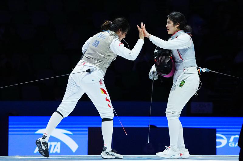 全运会|敢打敢拼!花剑赛场上的“少年剑客”