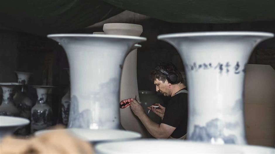 He Thought He'd Stay 4 Weeks. The Porcelain City Kept Him