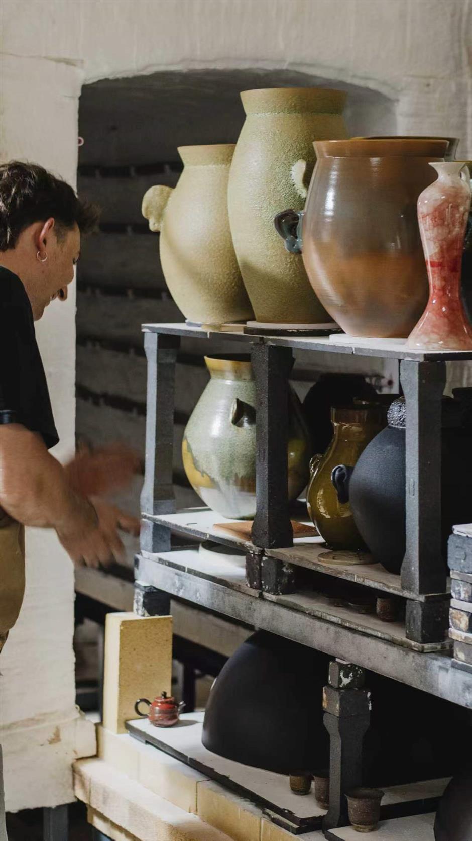 He Thought He'd Stay 4 Weeks. The Porcelain City Kept Him
