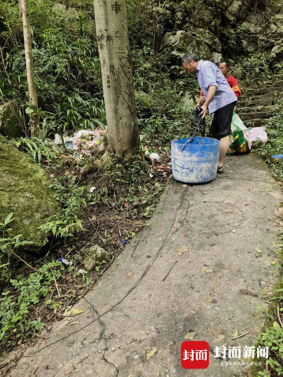 游客随手丢垃圾成顽疾江油老君山如何破解垃圾围山困局?(图8)