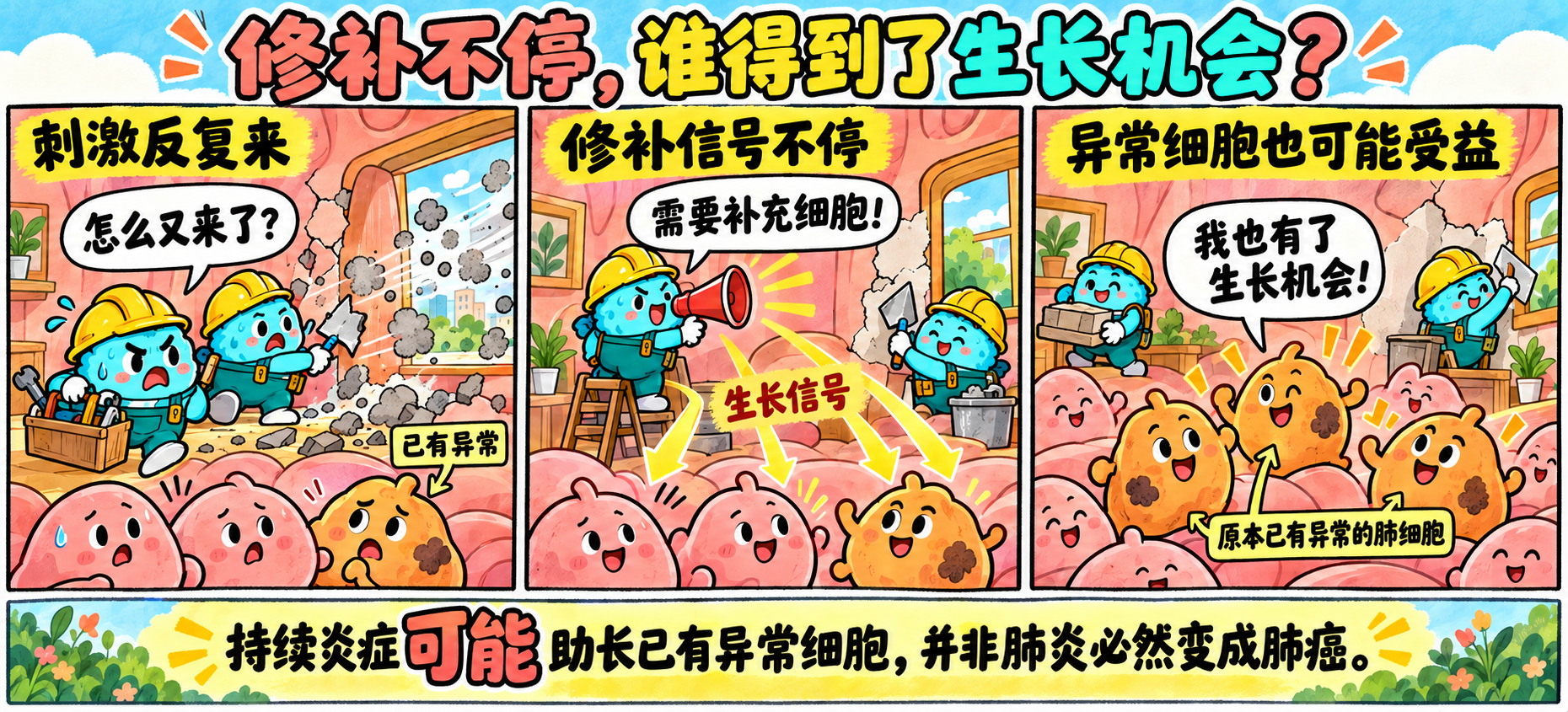 肺里的炎症,离肺癌有多远?