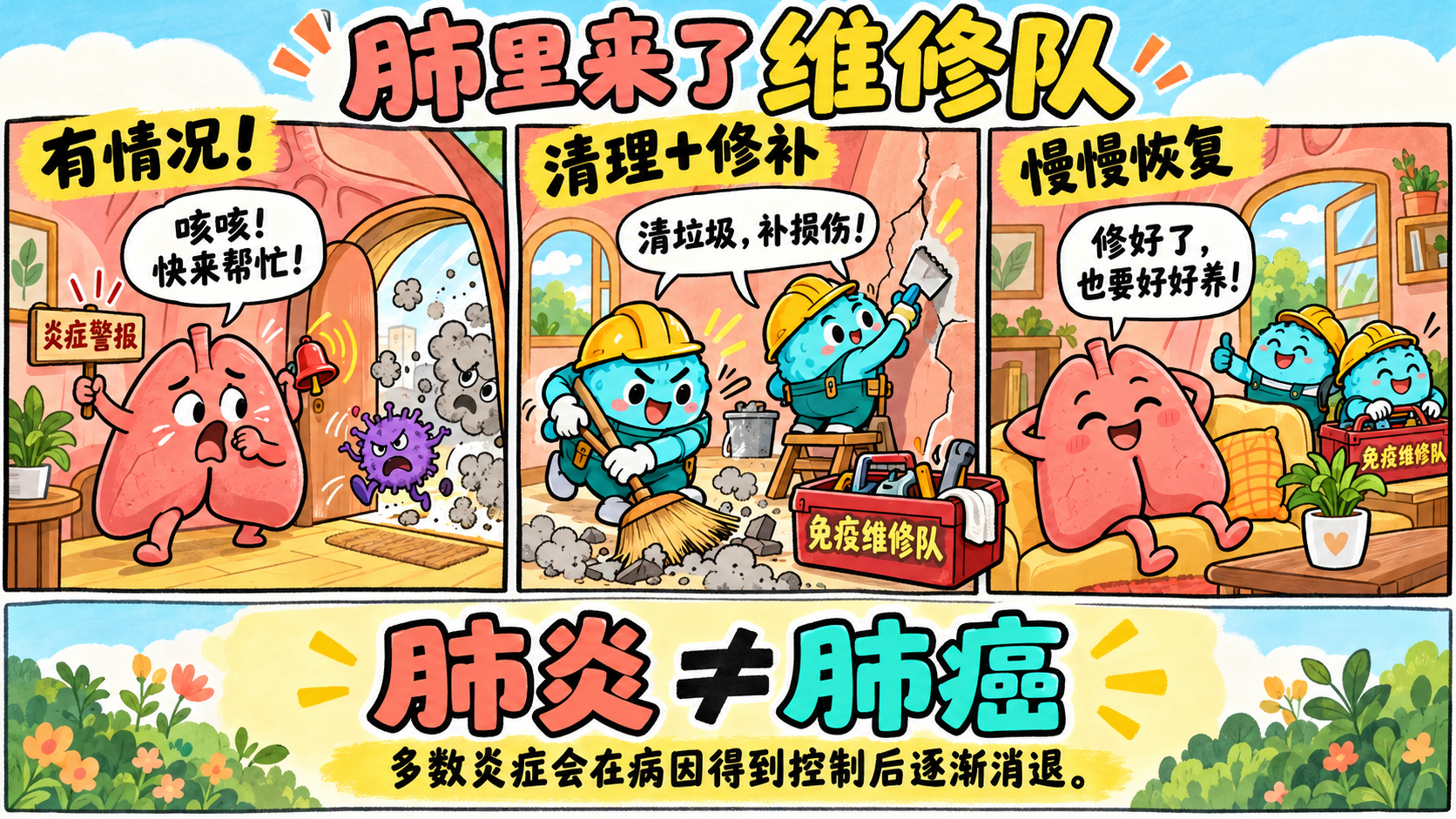 肺里的炎症,离肺癌有多远?