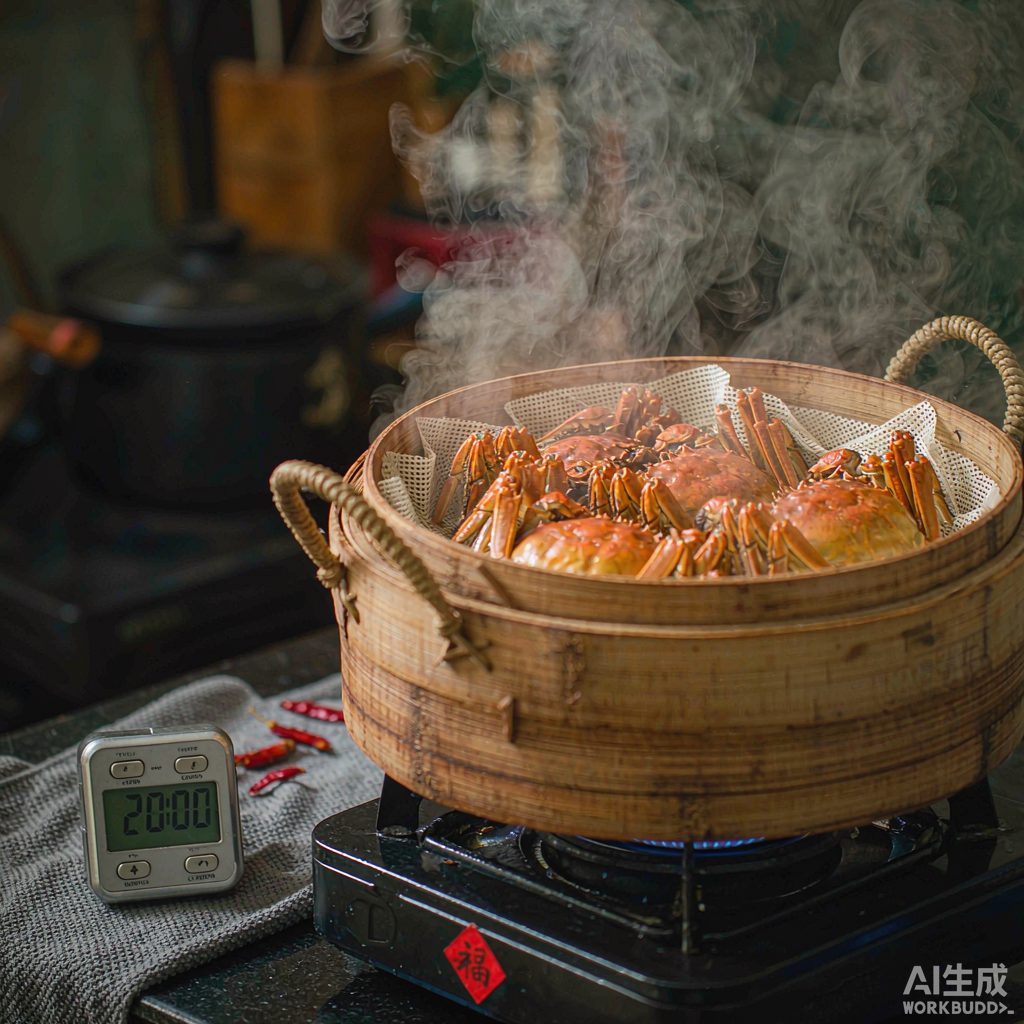 大闸蟹蒸几分钟?吃螃蟹要注意什么?