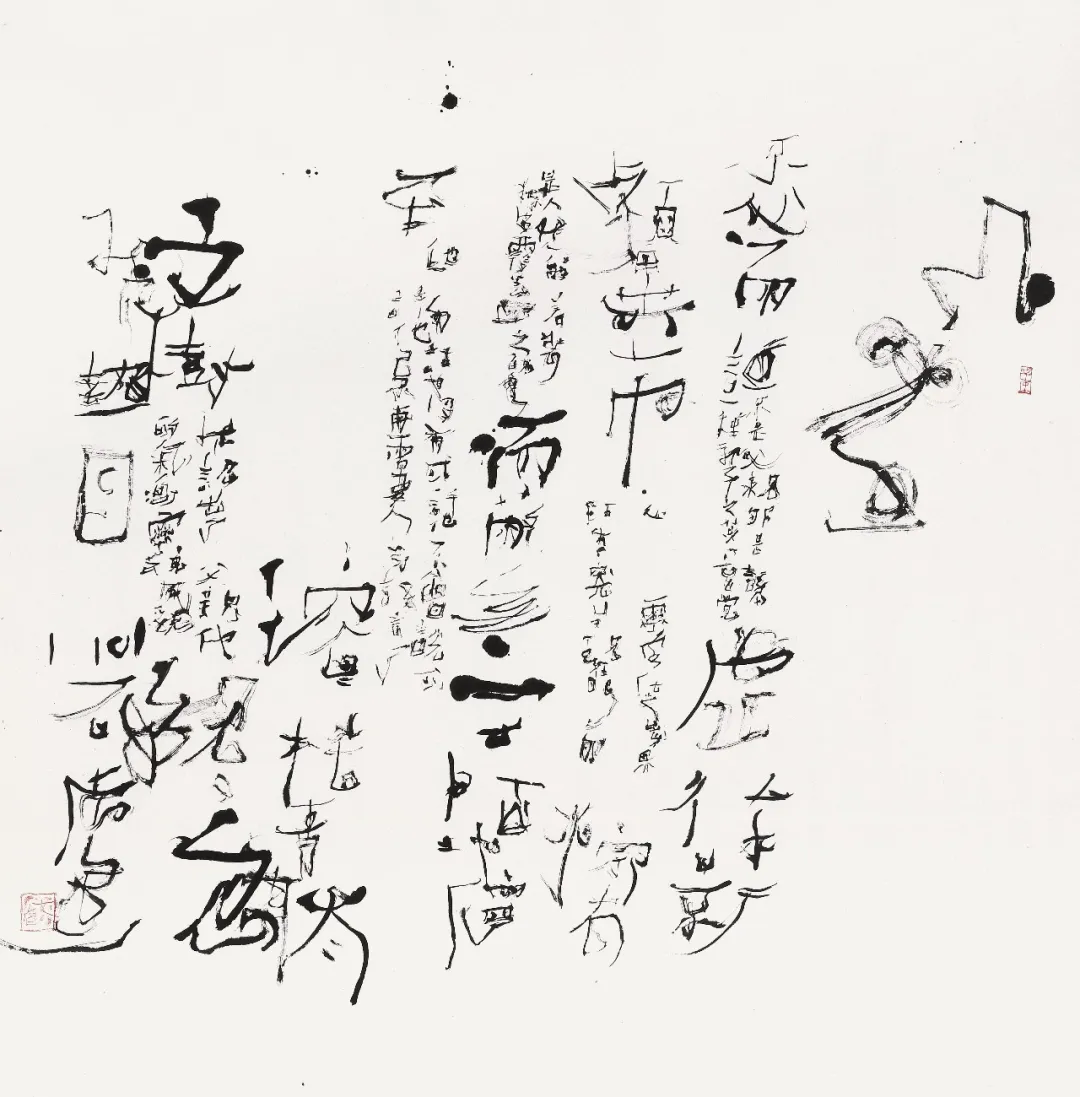 现场｜再现石虎30年艺术探索：从百读不解到百看不厌