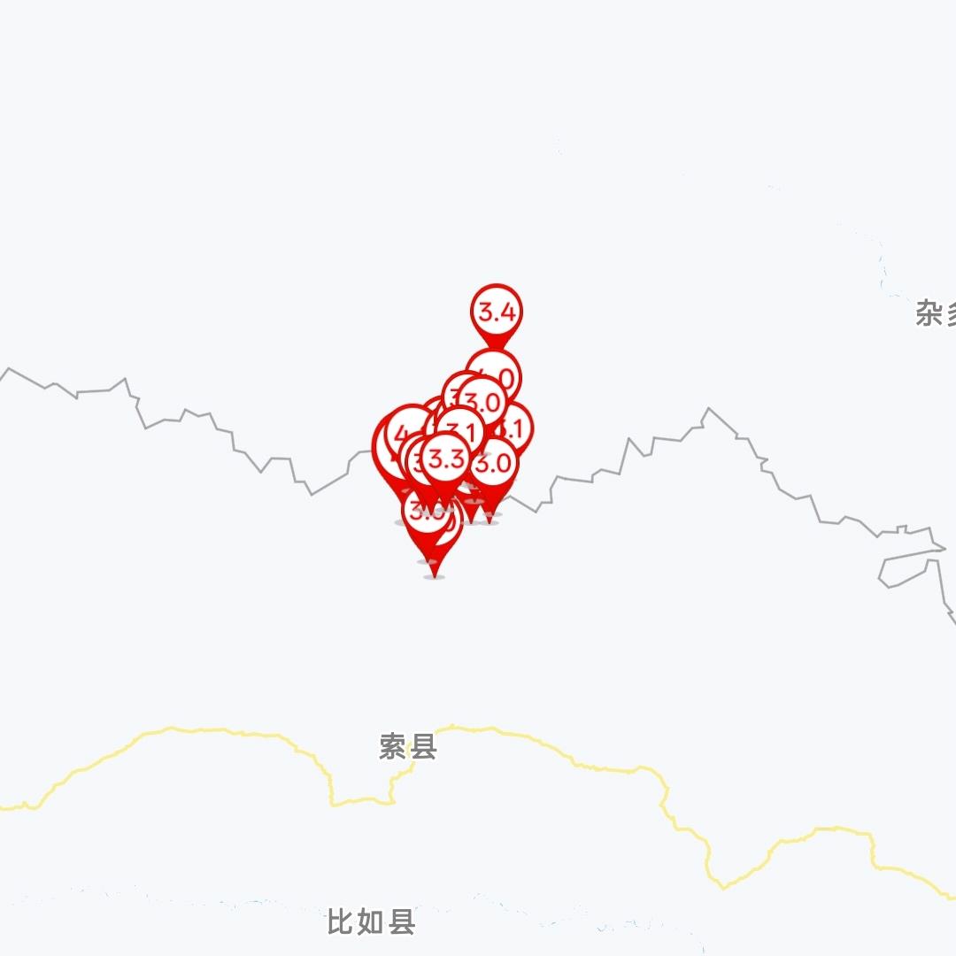 第1现场｜无人机俯瞰震后西藏巴青，搜救在每一声呼喊中争分夺秒