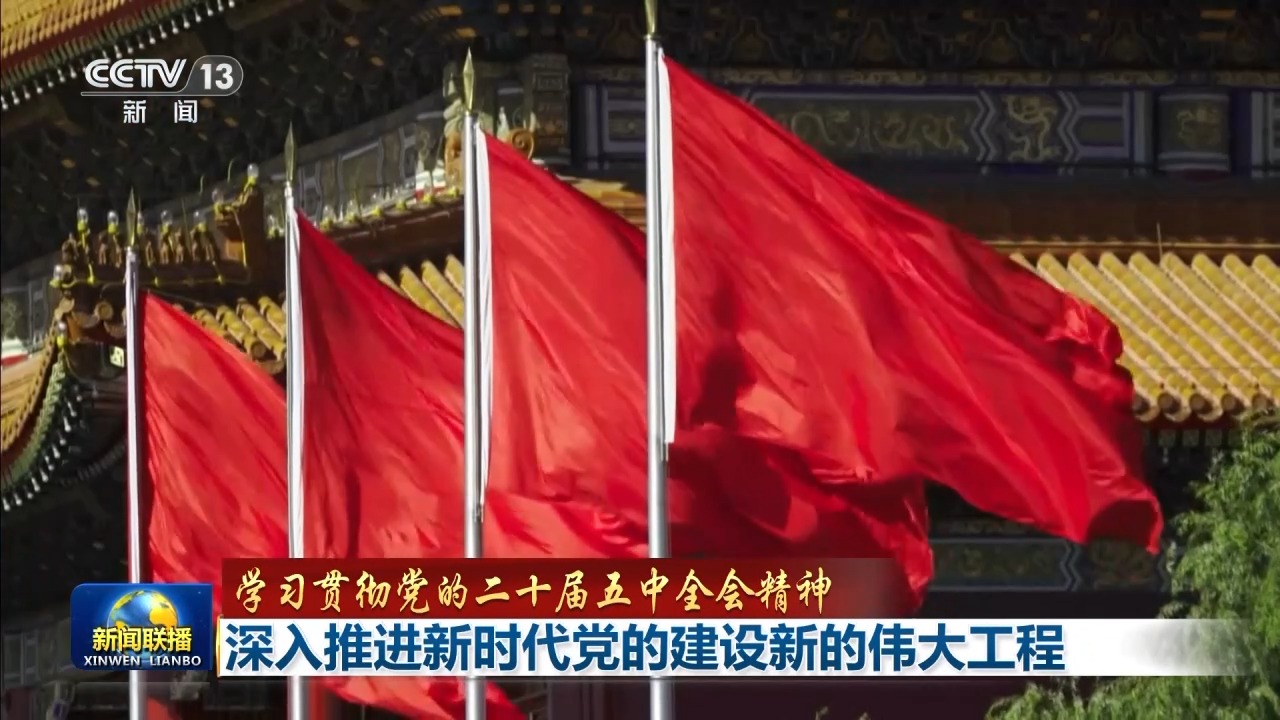 学习贯彻党的二十届五中全会精神丨深入推进新时代党的建设新的伟大工程